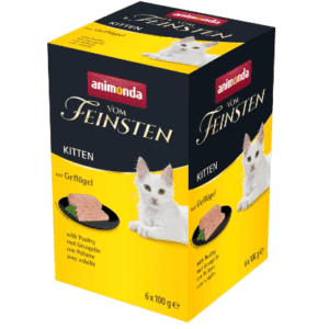 animonda Vom Feinsten Kitten Met gevogelte 6x100 gram