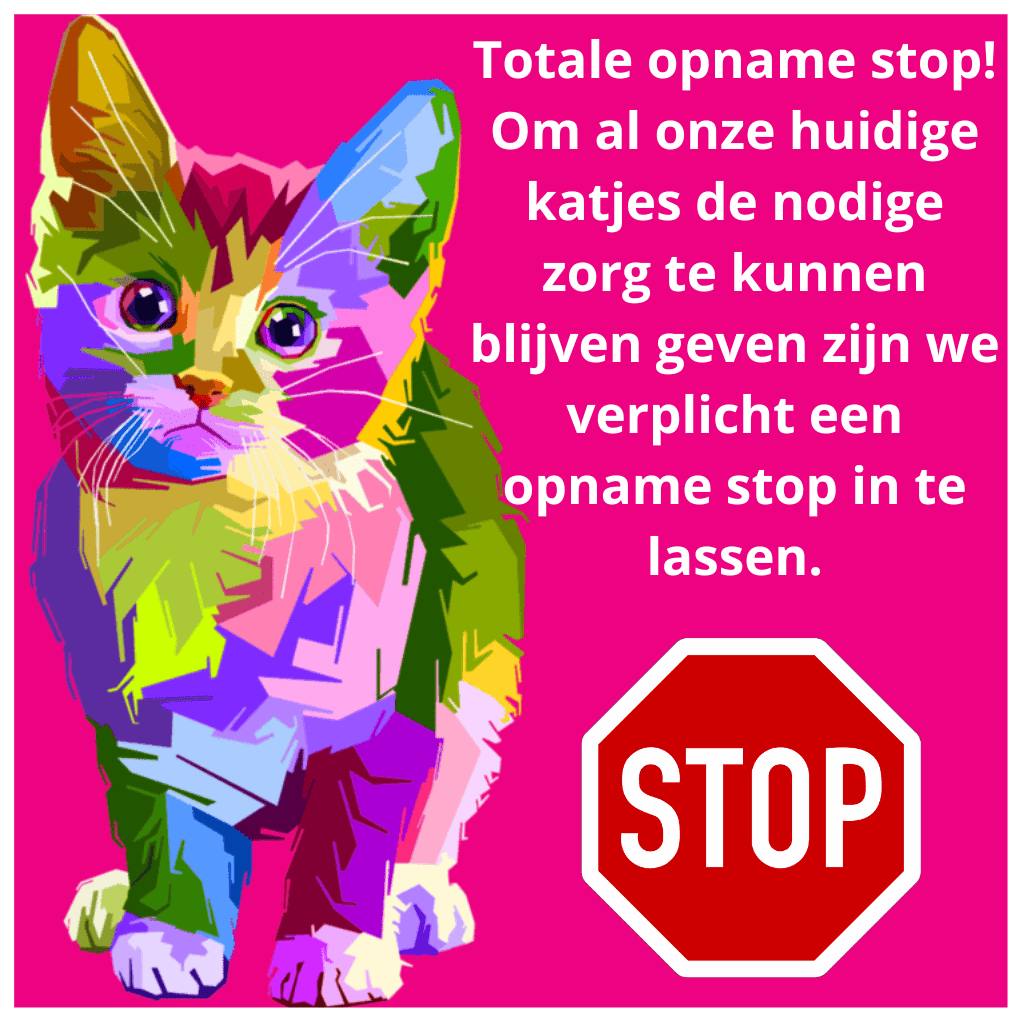 totale opnamen stop