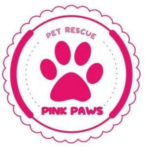 Logo Pink Paws Pet Rescue vzw