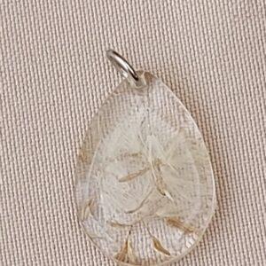 Uniek handgemaakt hangertje met blaasbloem